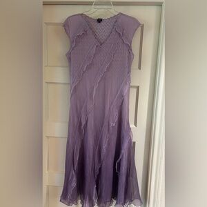 Komarov Lilac Asymmetrical Dress